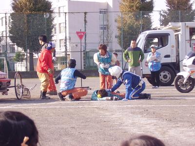 交通安全教室の様子２