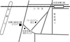 多摩川緑地公園グランド