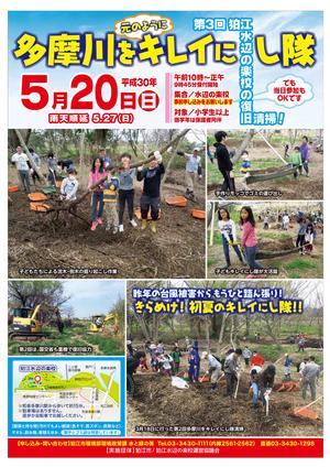 第3回多摩川を元のようにキレイにし隊