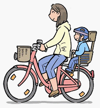 幼児２人同乗用自転車